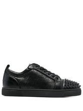 Studded sneakers with laces